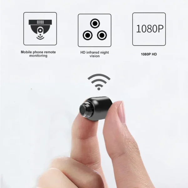 1080P HD Mini Camera Wireless WiFi Baby Monitor Indoor Safety Security Surveillance Night Vision Camcorder IP Cam Video Recorder - Image 3